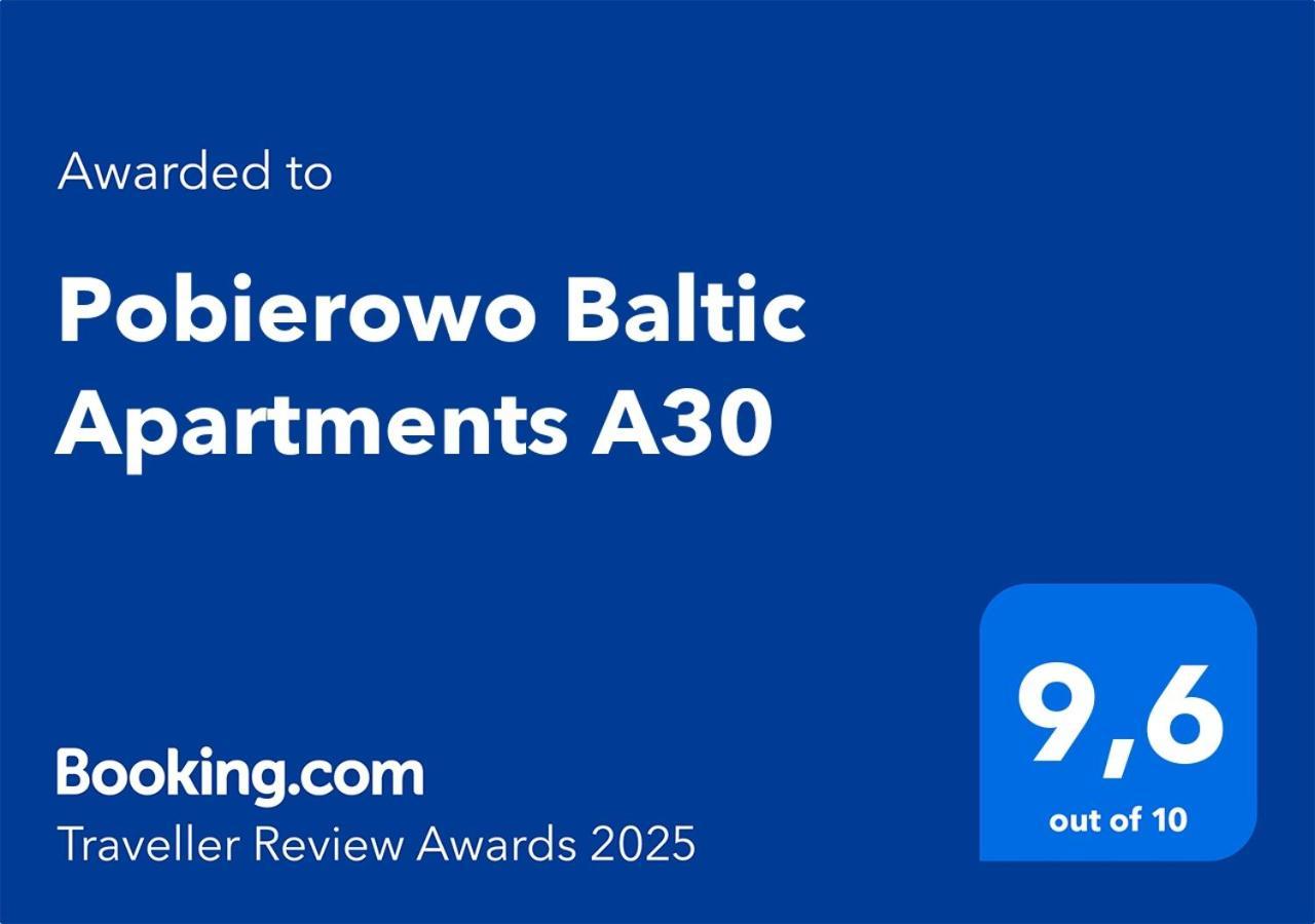 Pobierowo Baltic Apartments A30 Exteriör bild